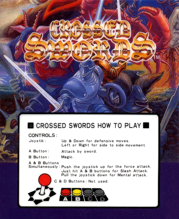 Crossed Swords mini marquee